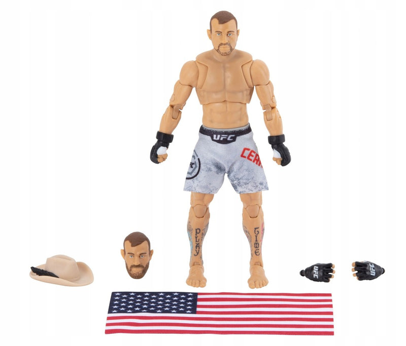 UFC  EDYCJA LIMITOWANA DONALD CERRONE - widok 3 opakowania szczegoly zabawka kolekcja