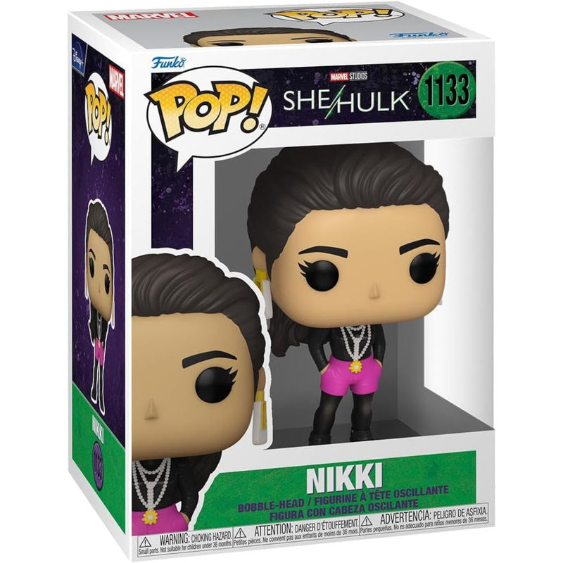 Figurka Funko POP MARVEL STUDIOS SHE HULK BOBBLE-HEAD  NIKKI 11 - kolekcjonerska premium dla fanow kolekcjoner