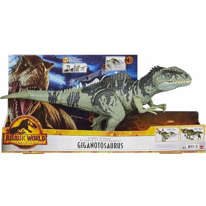 Zabawka JURASSIC WORLD DOMINION PARK JURAJSKI INTERAKTYWNY - kolekcjonerska premium zabawki Aseo dla dzieci