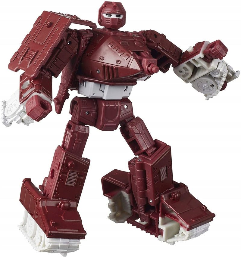 TRANSFORMERS KINGDOM WAR AUTOBOT CZOŁG W - widok 3 opakowania szczegoly zabawka kolekcja