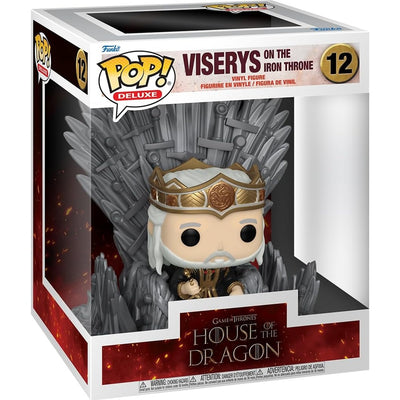 Figurka Funko POP DELUXE GAME OF THRONES HOUSE OF DRAGON VISERYS ON  - kolekcjonerska premium SEO optimized dl
