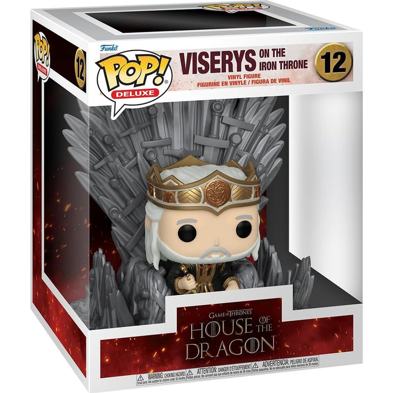 Figurka Funko POP DELUXE GAME OF THRONES HOUSE OF DRAGON VISERYS ON  - kolekcjonerska premium SEO optimized dl