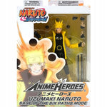 Zabawka NARUTO SHIPPUDEN ANIME HEROES NARUTO UZUMAKI SAGE  - kolekcjonerska Bandai premium dla dzieci