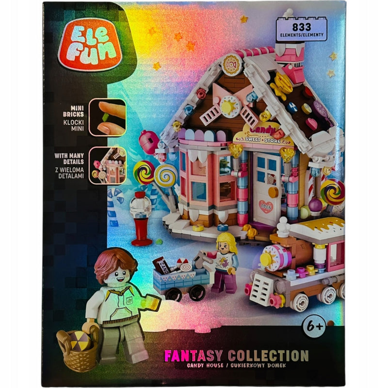 KLOCKI ELEFUN FANTASY COLLECTION CANDY H - widok 3 opakowania szczegoly zabawka kolekcja