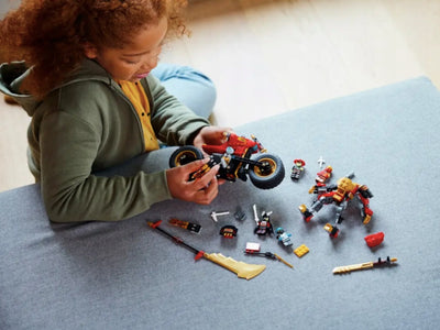 LEGO NINJAGO ORYGINALNY DUŻY ZESTAW KLOC - widok 2 opakowania szczegoly zabawka kolekcja