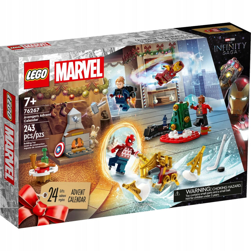 Zabawka LEGO MARVEL AVENGERS - KALENDARZ ADWENTOWY 76267 - kolekcjonerska premium zabawki Aseo dla dzieci
