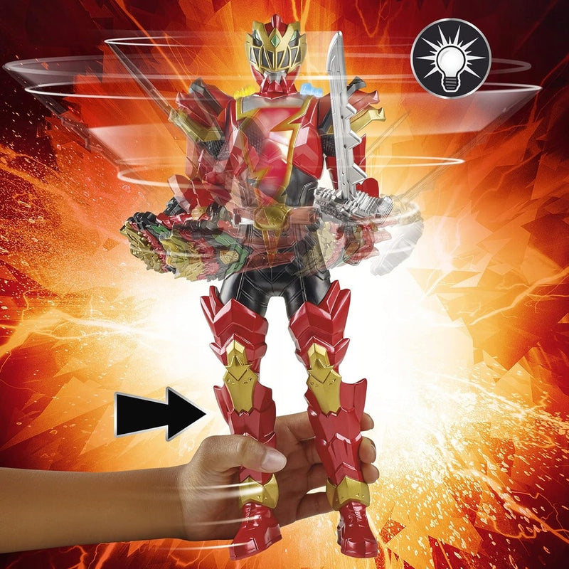 POWER RANGERS DINO FURY HASBRO RUCHOMA   - widok 5 opakowania szczegoly zabawka kolekcja