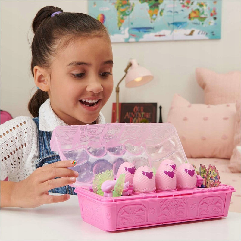 ZESTAW HATCHIMALS FAMILY TĘCZOWE WAKACJE - widok 8 opakowania szczegoly zabawka kolekcja