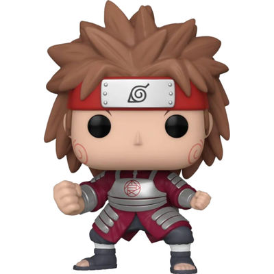 Funko POP Animation Naruto Choji 933 - opakowanie z tylu - pomaranczowy hair Ino-Shika-Cho trio