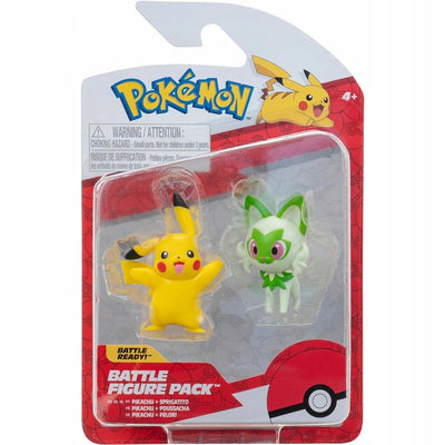 Zabawka POKEMON BATTLE FIGURE PACK 2-PAK ORYGINALNE FIGURK - kolekcjonerska premium zabawki Aseo dla dzieci