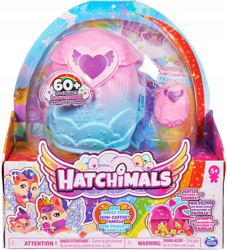 Zabawka HATCHIMALS FAMILY PACK DOMEK RODZINNE OPAKOWANIE - kolekcjonerska premium zabawki Aseo dla dzieci