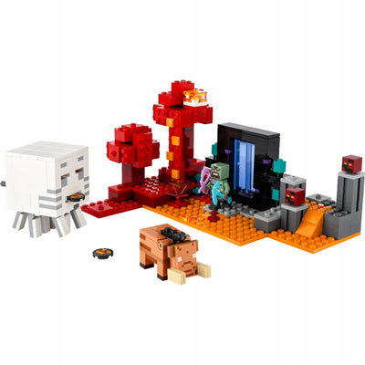 LEGO MINECRAFT DUŻY ZESTAW KLOCKÓW ZASAD - widok 2 opakowania szczegoly zabawka kolekcja
