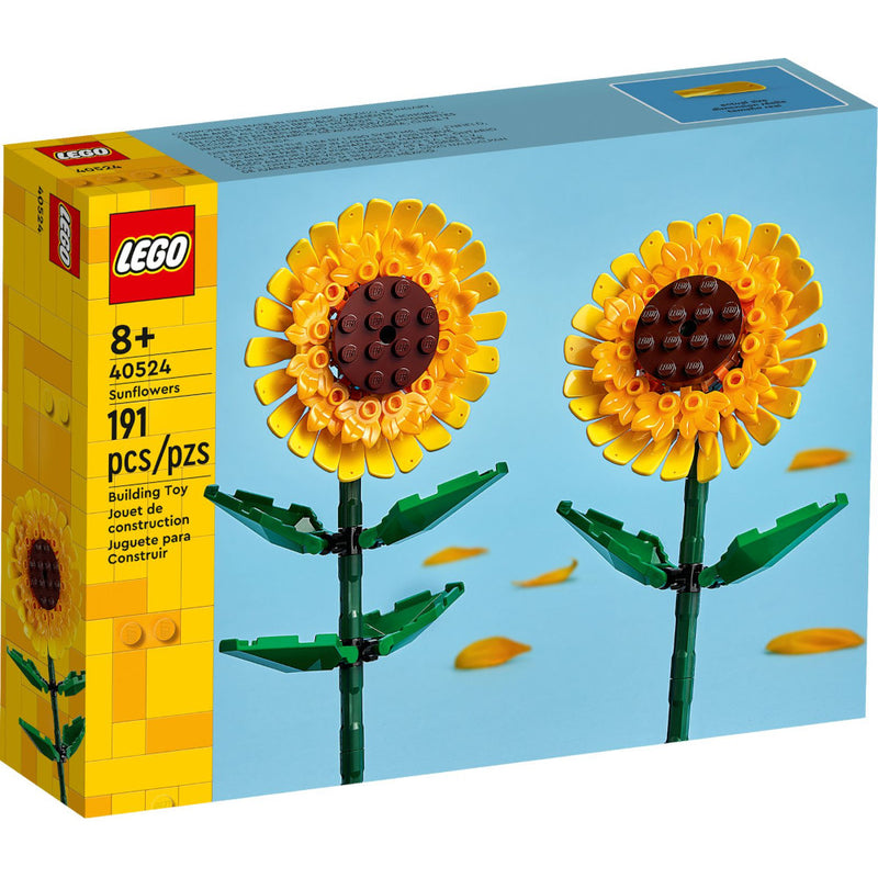 Zabawka LEGO ORYGINALNY ZESTAW KLOCKÓW SŁONECZNIKI 40524 - kolekcjonerska premium zabawki Aseo dla dzieci