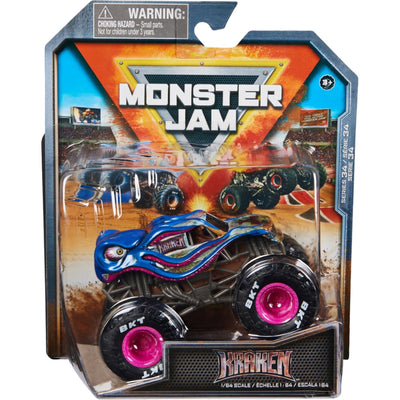 Zabawka MONSTER JAM TRUCK AUTO TERENOWE SPIN MASTER 1-PAK  - kolekcjonerska premium zabawki Aseo dla dzieci