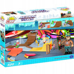 COBI ACTION TOWN CRAZY SZALONY SKATEPARK - widok 5 opakowania szczegoly zabawka kolekcja