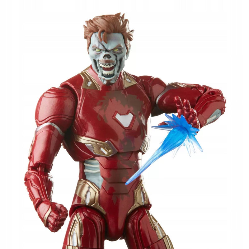 MARVEL LEGENDS WHAT IF  ZOMBIE IRON MAN - widok 5 opakowania szczegoly zabawka kolekcja
