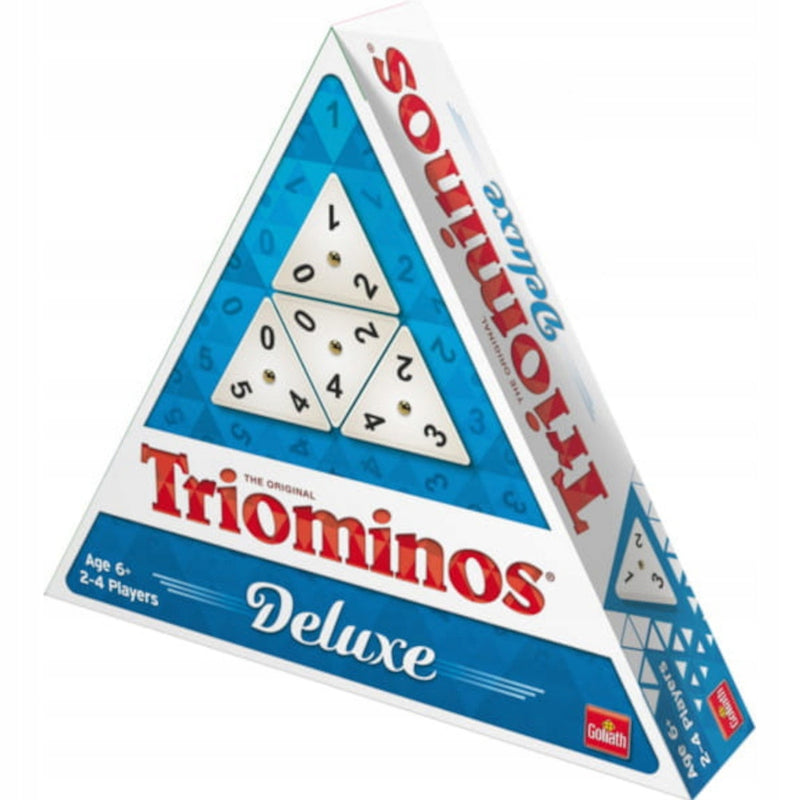 Zabawka THE ORIGINAL TRIOMINOS DELUXE GRA PLANSZOWA LOGICZ - kolekcjonerska premium zabawki Aseo dla dzieci
