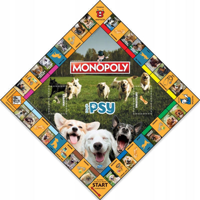 MONOPOLY EDYCJA PSY GRA HASBRO C77690340 - widok 2 opakowania szczegoly zabawka kolekcja