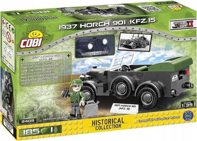 COBI WWII HISTORICAL COLLECTION 1937 HOR - widok 2 opakowania szczegoly zabawka kolekcja