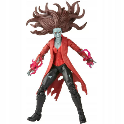 MARVEL LEGENDS WHAT IF ZOMBIE SCARLET WI - widok 2 opakowania szczegoly zabawka kolekcja