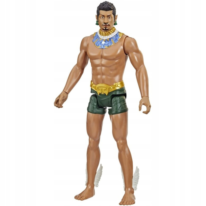 MARVEL BLACK PANTHER TITAN HERO SERIES N - widok 3 opakowania szczegoly zabawka kolekcja