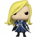 Funko POP FULLMETAL ALCHEMIST BROTHERHOOD OLIVIER  - widok 2 tyl opakowania box back kolekcjonerska
