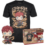 Funko POP TEES NARUTO SHIPPUDEN +  GAARA (SPE - widok 4 opakowania tyl back box kolekcjonerska