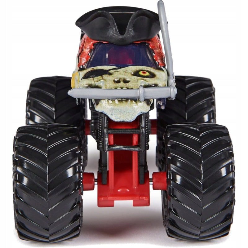 MONSTER JAM TRUCK AUTO TERENOWE SPIN MAS - widok 4 opakowania szczegoly zabawka kolekcja