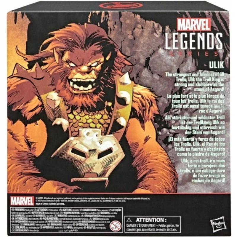 MARVEL LEGENDS THOR RUCHOMA  ULIK 20cm - widok 6 opakowania szczegoly zabawka kolekcja