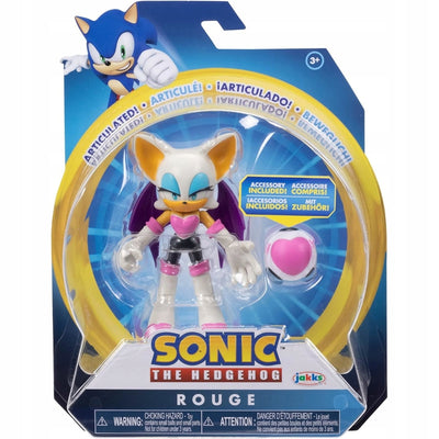 Zabawka SONIC THE HEDGEHOG JAKKS PACIFIC RUCHOMA  ROUGE +  - kolekcjonerska premium zabawki Aseo dla dzieci