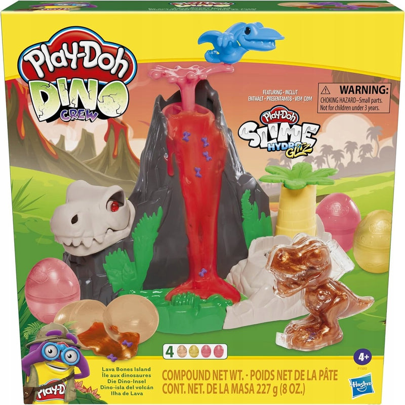 Zabawka PLAY-DOH DINO CREW SLIME HYDRO GLITZ DUŻY ZESTAW W - kolekcjonerska premium zabawki Aseo dla dzieci