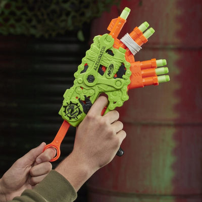KARABIN PISTOLET NERF ZOMBIE ALTERNATOR  - widok 2 opakowania szczegoly zabawka kolekcja