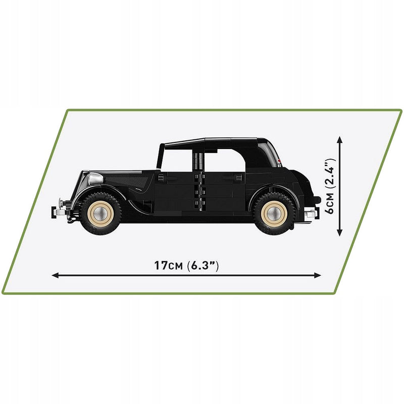 COBI SAMOCHÓD CITROEN 15CV SIX D 2267 - widok 3 opakowania szczegoly zabawka kolekcja