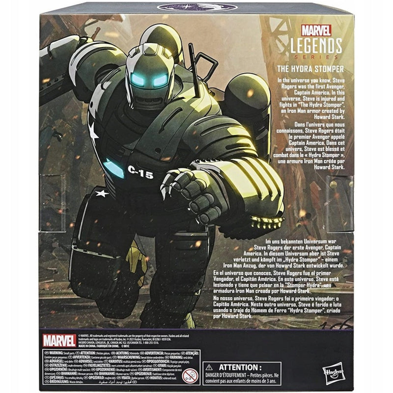 MARVEL LEGENDS WHAT IF  THE HYDRA STOMPE - widok 6 opakowania szczegoly zabawka kolekcja