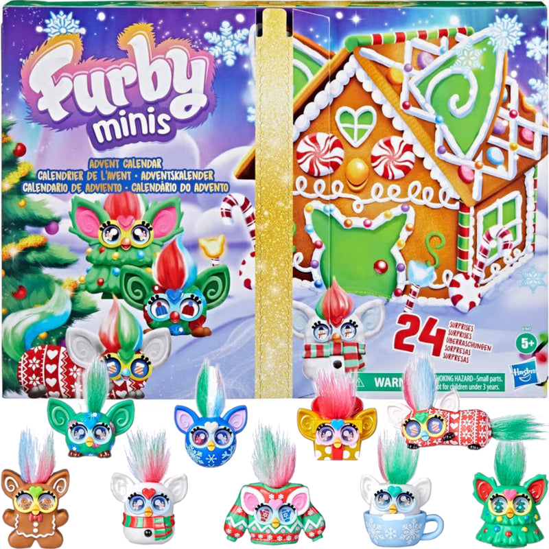 Zabawka FURBY MINIS ADVENT CALENDAR KALENDARZ ADWENTOWY -  - kolekcjonerska Hasbro premium dla dzieci fanow