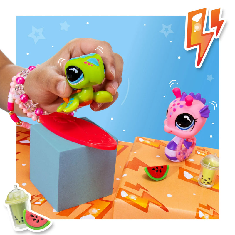 LITTLEST PET SHOP LPS SURPRISE SERIA 4 Z - widok 5 TM Toys opakowanie szczegoly collectible