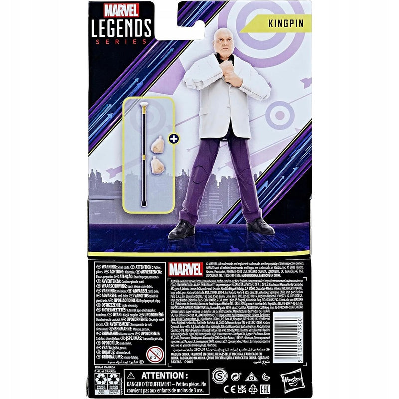 MARVEL LEGENDS SERIES HAWKEYE HASBRO ORY - widok 4 opakowania szczegoly zabawka kolekcja