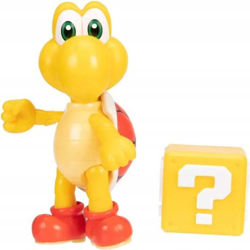 SUPER MARIO ORYGINALNA RUCHOMA  RED KOOP - widok 3 opakowania szczegoly zabawka kolekcja